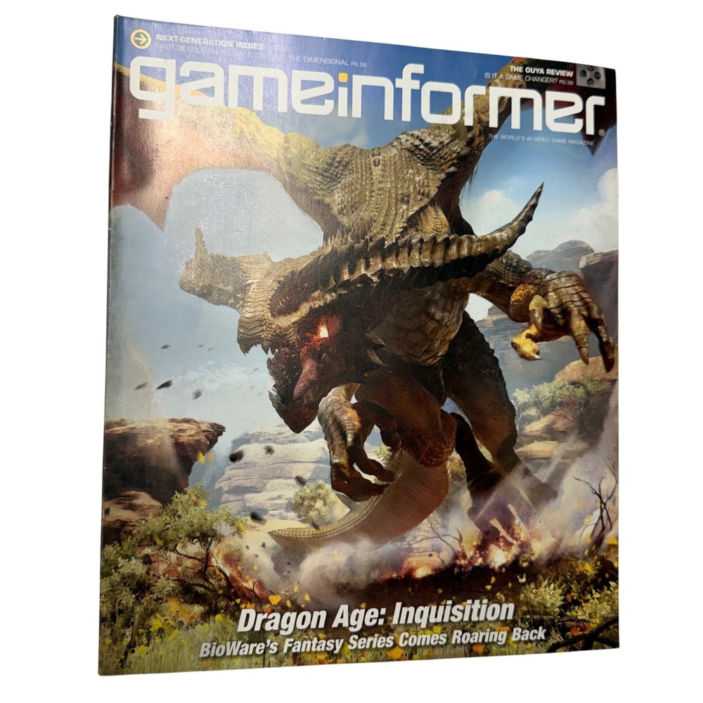 Game Informer Magazine Dragon Age Inquisition Cover BioWare Video Game News